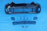 Bentley Continental Flying Spur Facelift Front Bumper Cover w Black Grilles #12159